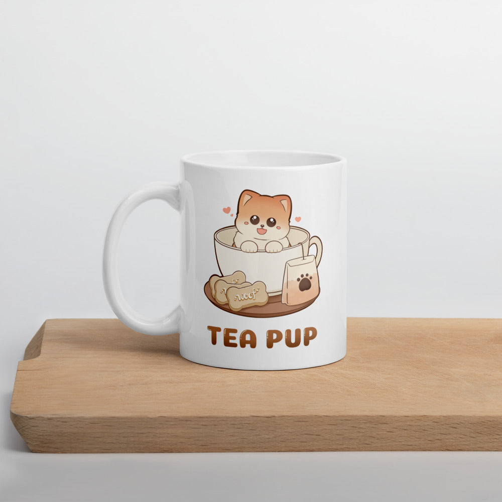 Tea Pup Ceramic Mug by Cinnamoon