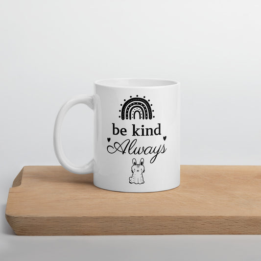 Be Kind Always Ceramic Mug by Cinnamoon