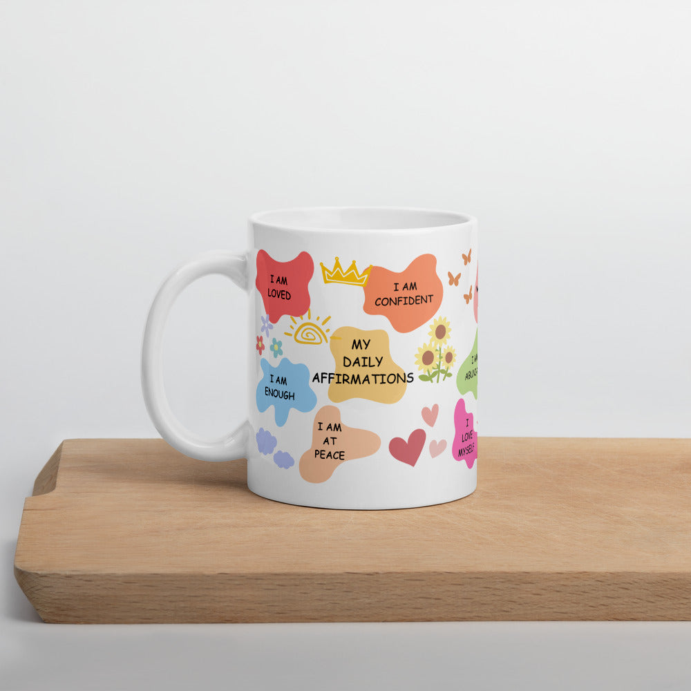 My Daily Affirmations Ceramic Mug by Cinnamoon