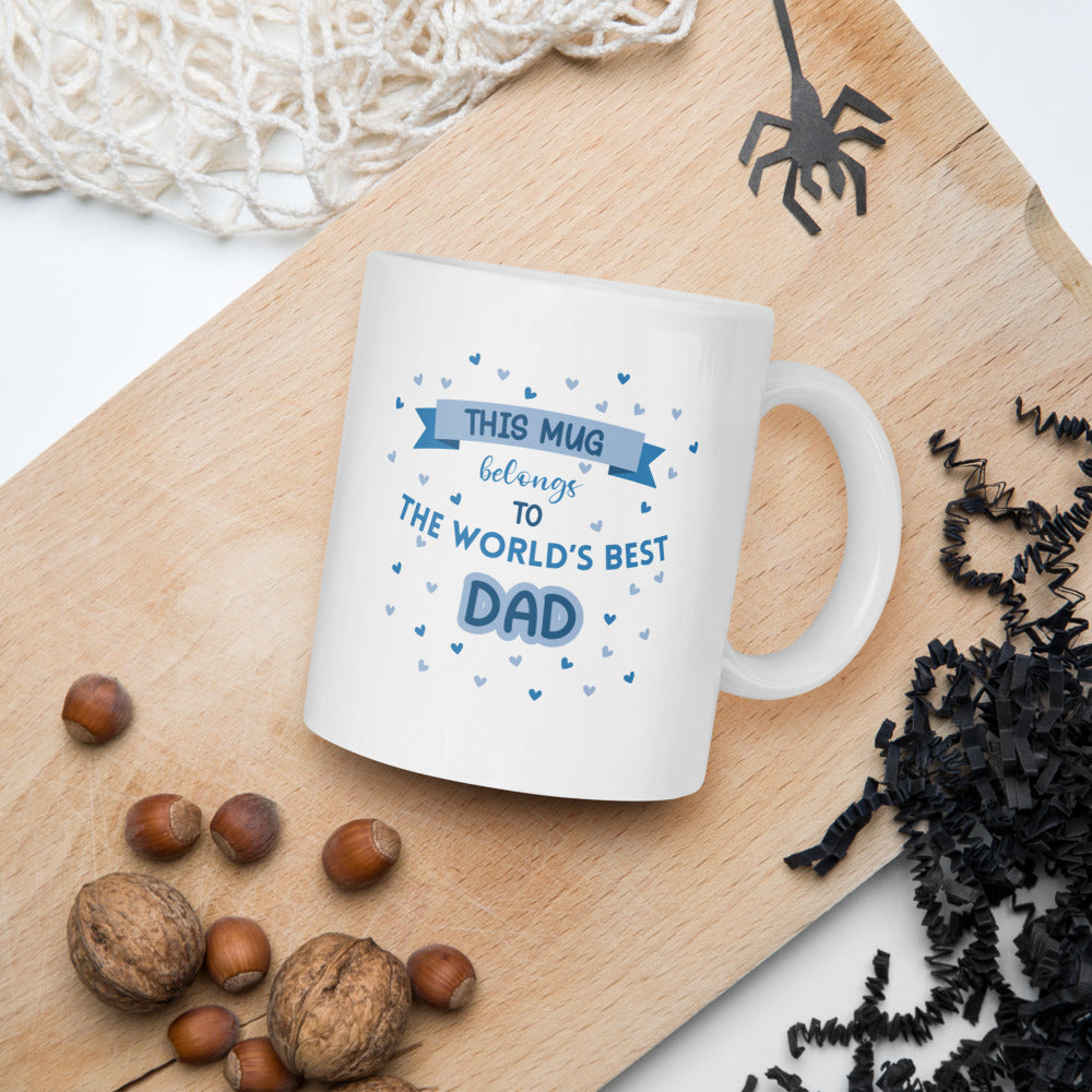 World's Best Mom and Dad Mug Set - Thoughtful Gift Bundle for Mom and Dad by Cinnamoon