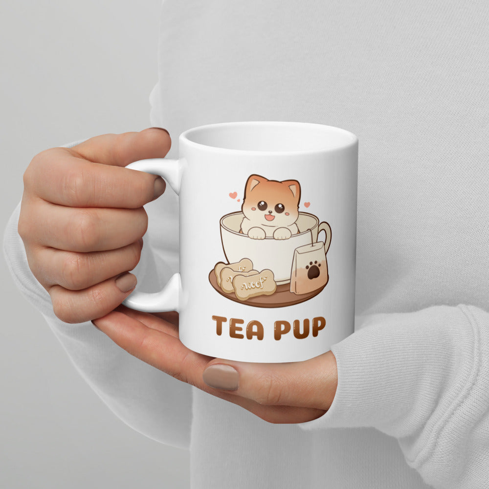 Tea Pup Ceramic Mug by Cinnamoon