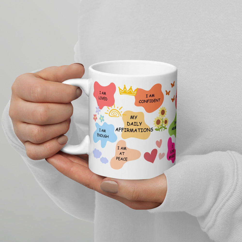 My Daily Affirmations Ceramic Mug by Cinnamoon