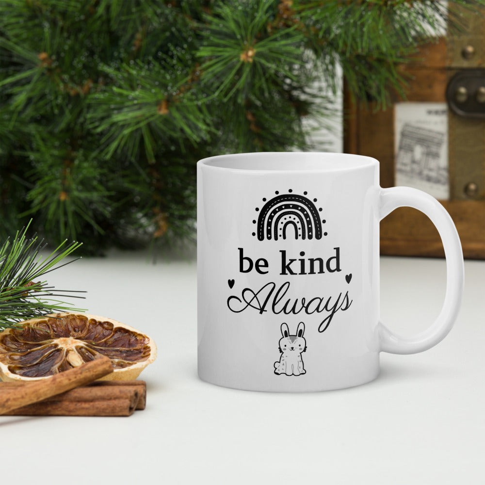 Be Kind Always Ceramic Mug by Cinnamoon