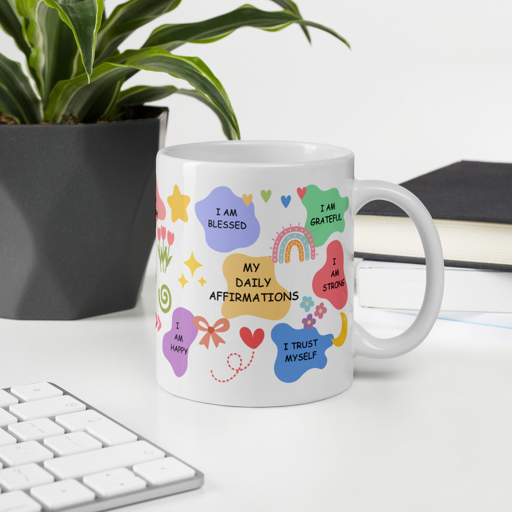 My Daily Affirmations Ceramic Mug by Cinnamoon