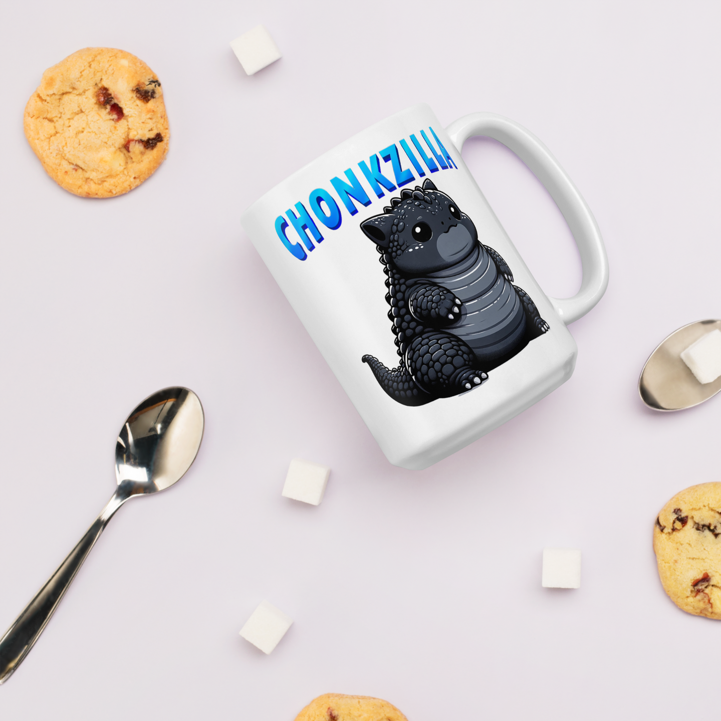 Chonkzilla Mug by Kuroneko Ink | 15oz