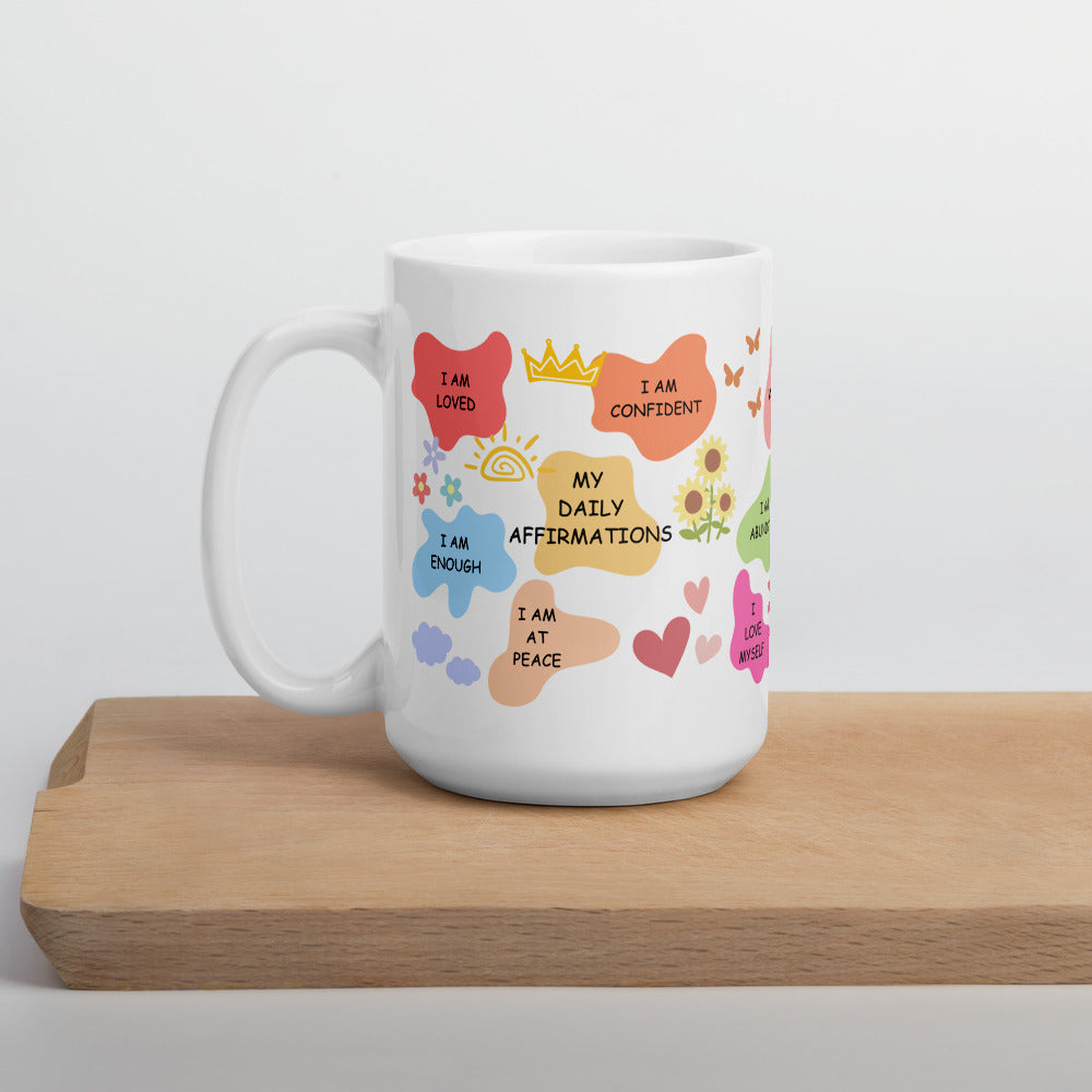 My Daily Affirmations Ceramic Mug by Cinnamoon