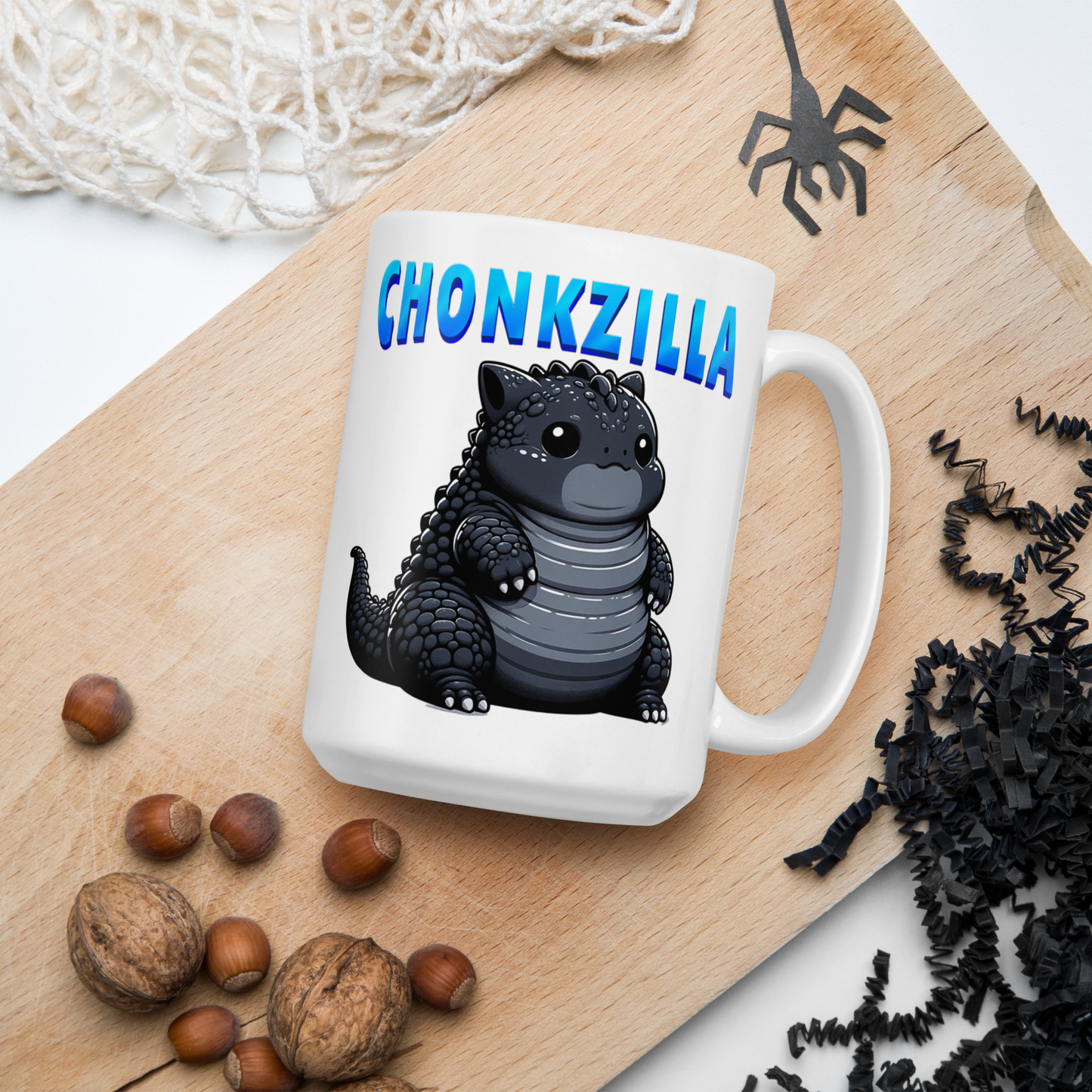 Chonkzilla Mug by Kuroneko Ink | 15oz