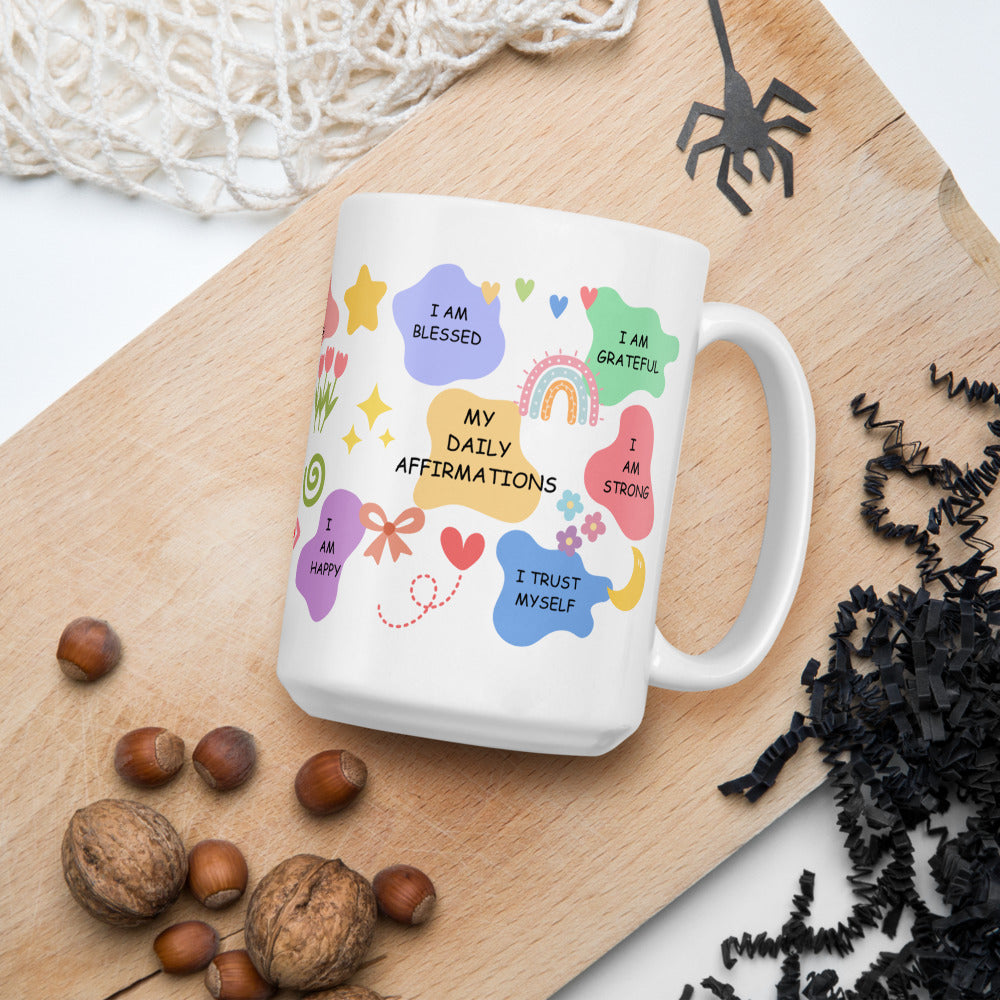 My Daily Affirmations Ceramic Mug by Cinnamoon