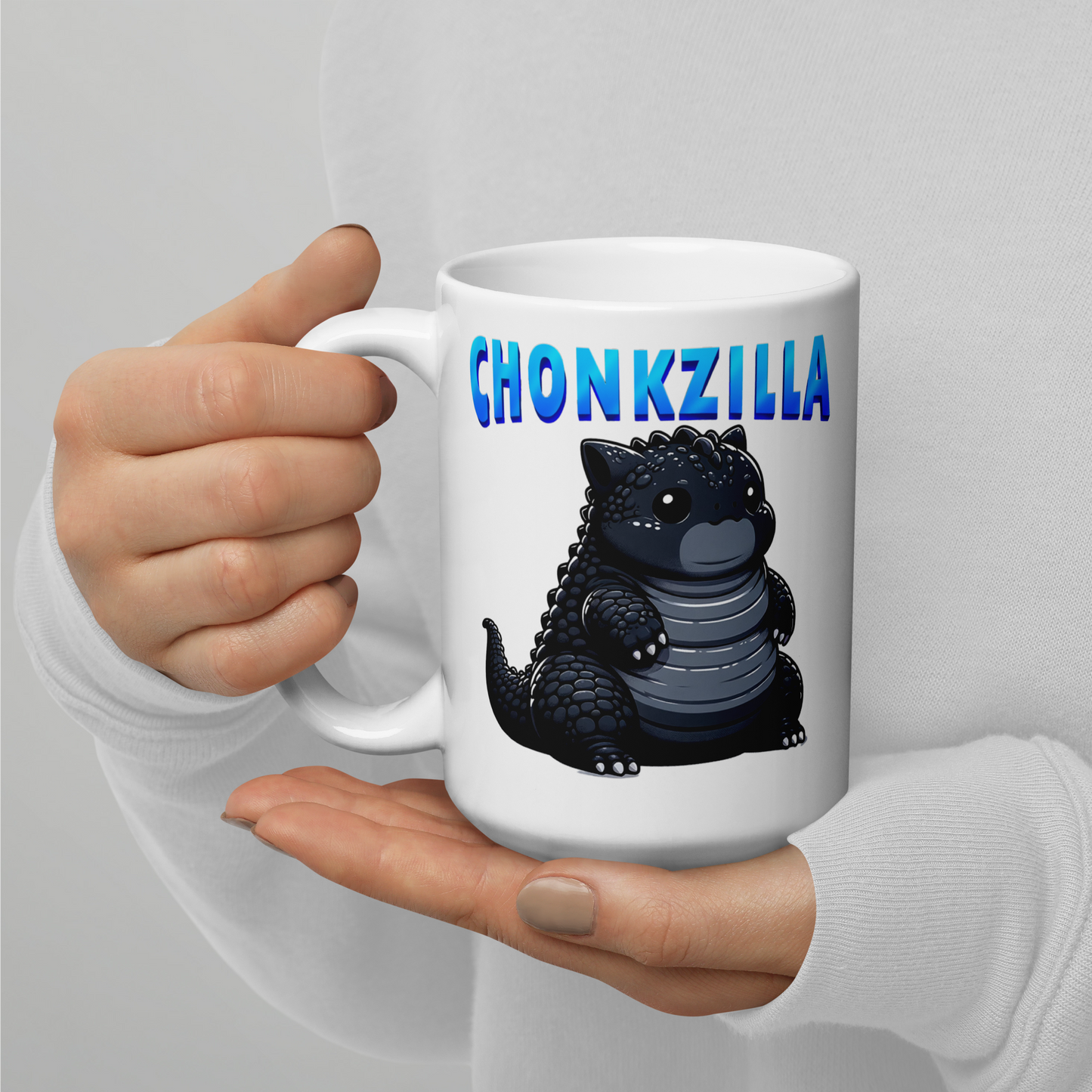 Chonkzilla Mug by Kuroneko Ink | 15oz