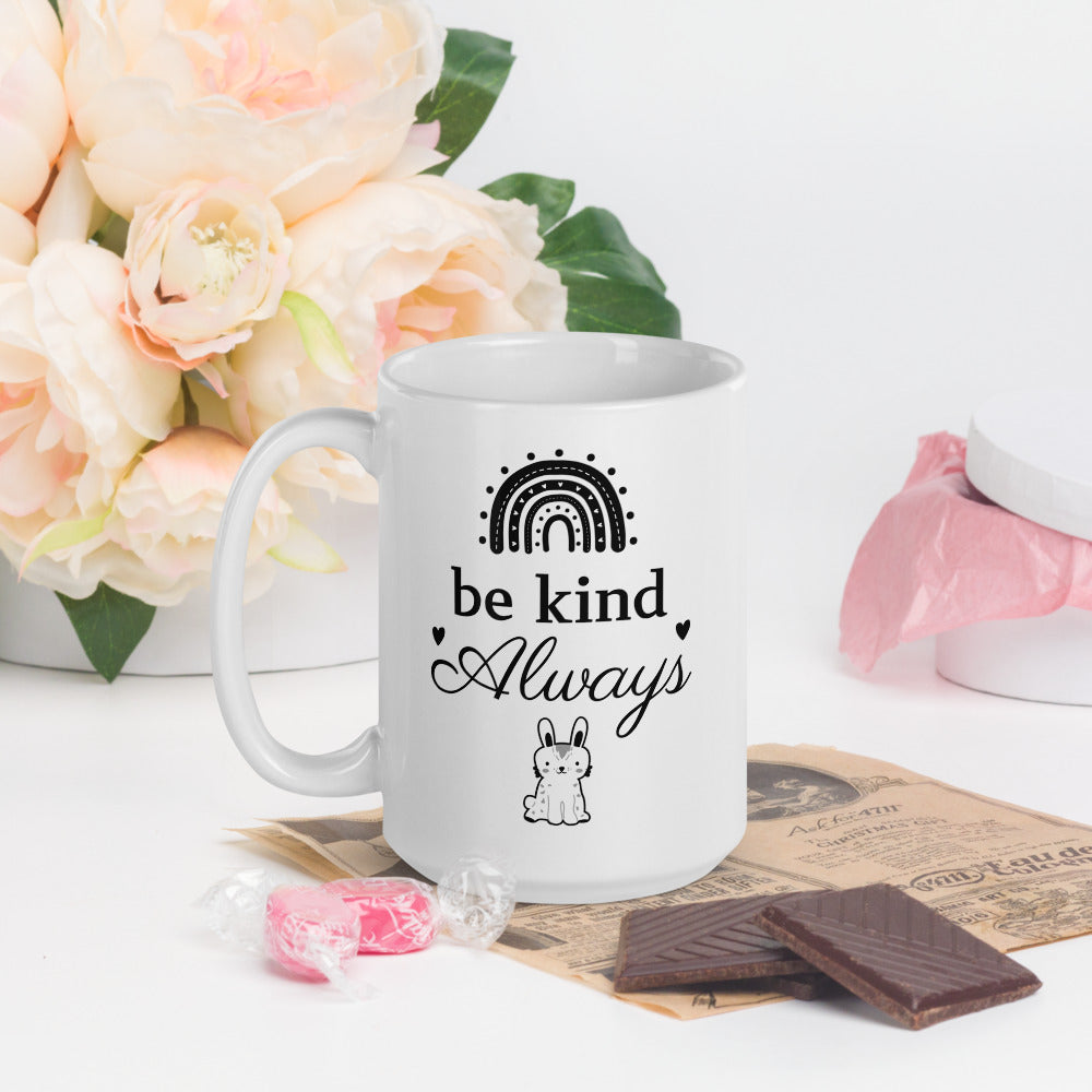 Be Kind Always Ceramic Mug by Cinnamoon