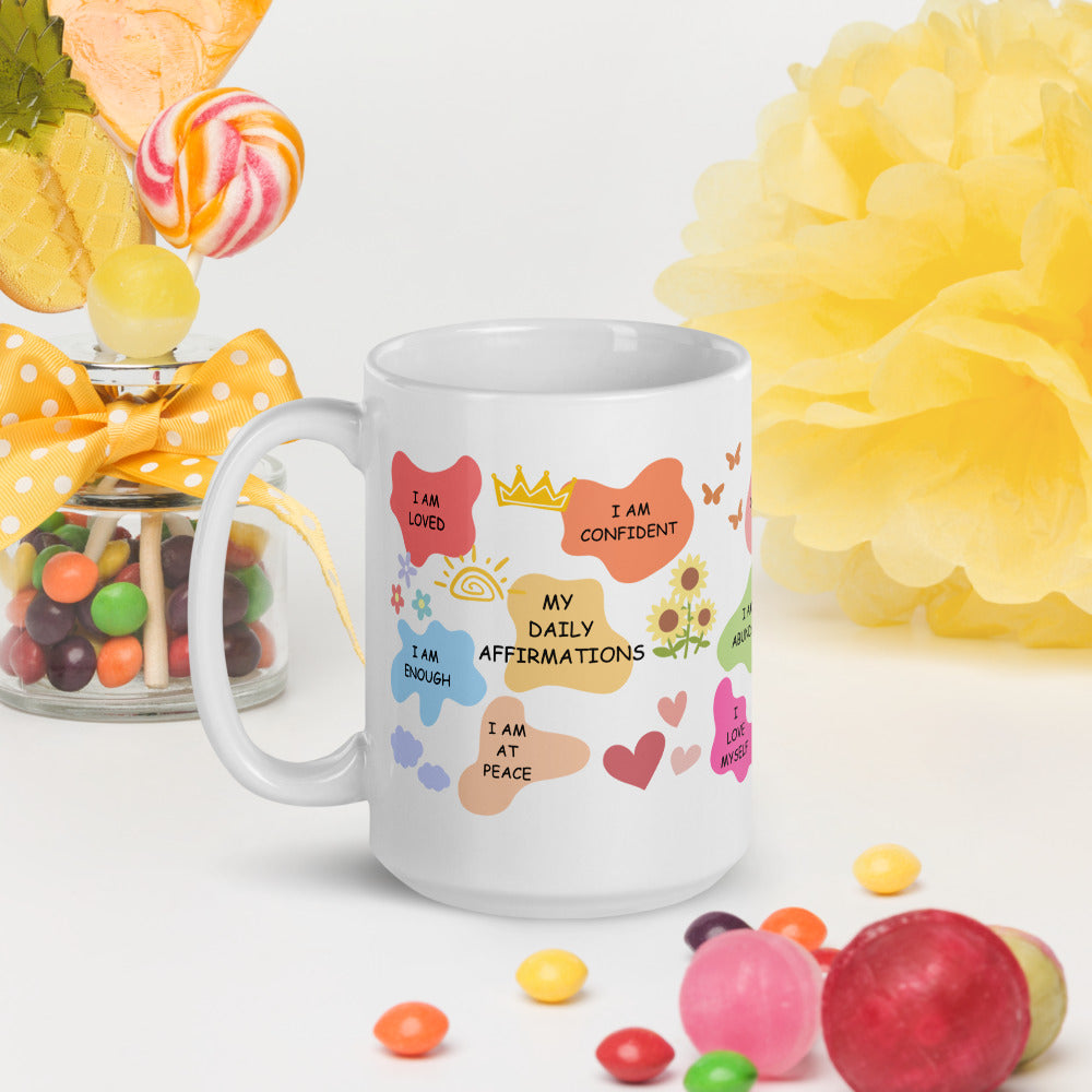 My Daily Affirmations Ceramic Mug by Cinnamoon