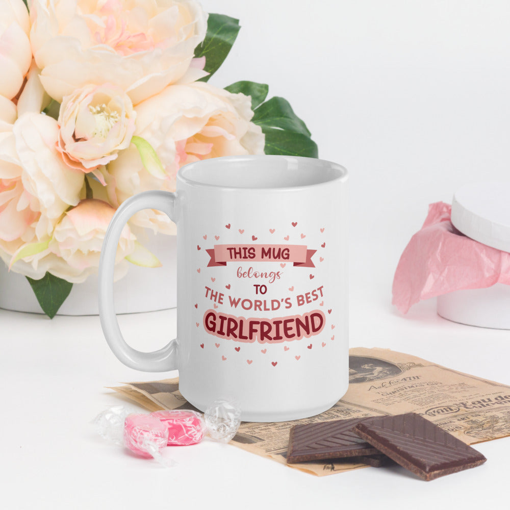 World's Best Boyfriend and Girlfriend Mug Set - Romantic Gift Bundle by Cinnamoon